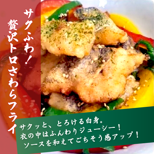 三重県答志島 トロさわら 冷凍切り身 50～60g×5切[魚介類] | すべての