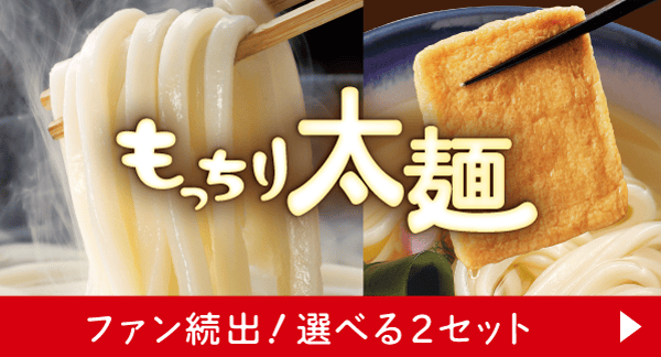 もっちり太麺・きつねセット