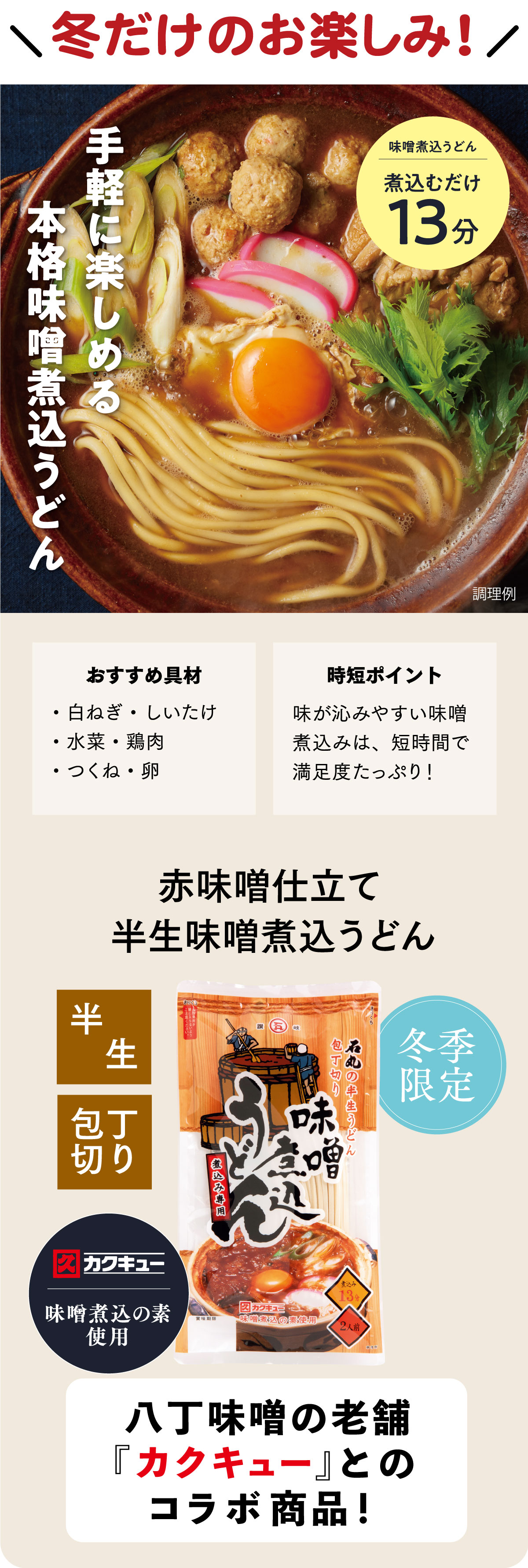 味噌煮込みうどん