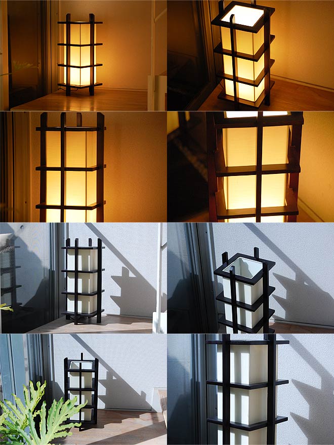 LED電球付】和風照明 アジアン照明 スタンド照明 間接照明 ギオン 50cm
