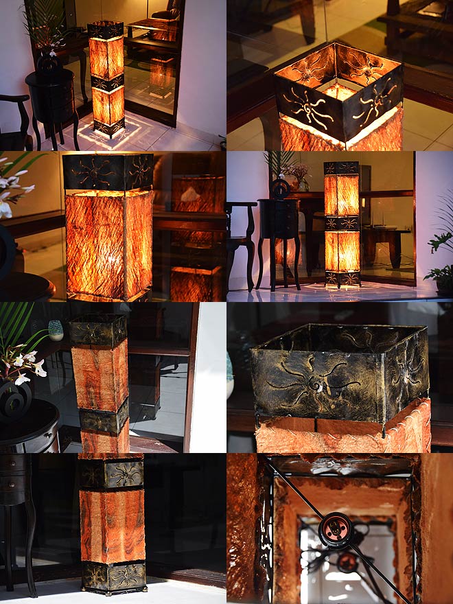 バリ風 アジアンリゾート ライト 照明 フロアスタンドライト