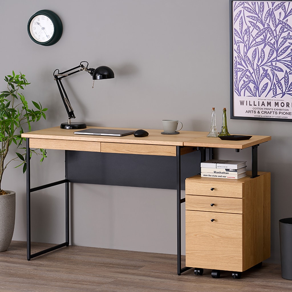 【SET】FERRO-2 DESK 100+WAGON 35 2点SET