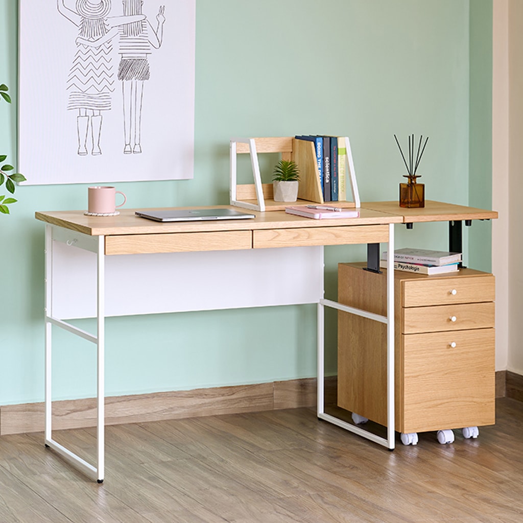 【SET】FERRO-2 DESK 100+WAGON 35+BOOK STAND 3点SET