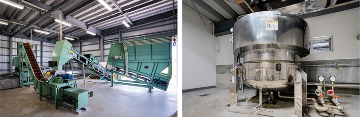 黒糖の製造設備