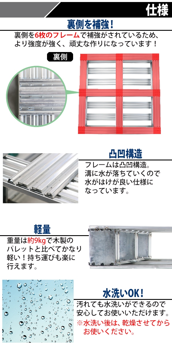 スチールパレット,1枚,約W1100×D1100×H150mm,最大荷重約