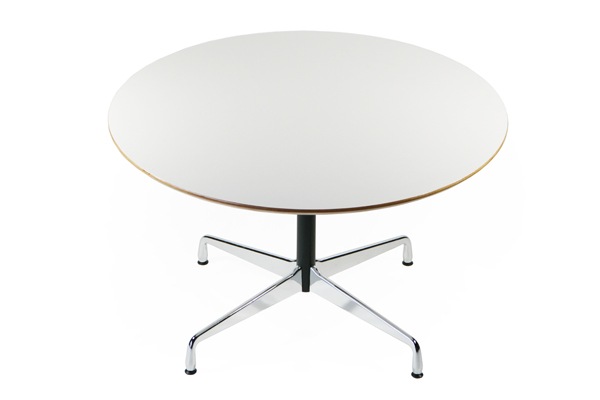 送料無料 新品 イームズ コントラクトテーブル 丸テーブル アルミナムテーブル ラウンドテーブル 直径120 cm 高さ74cm ホワイト TAの通販はau PAY マーケット