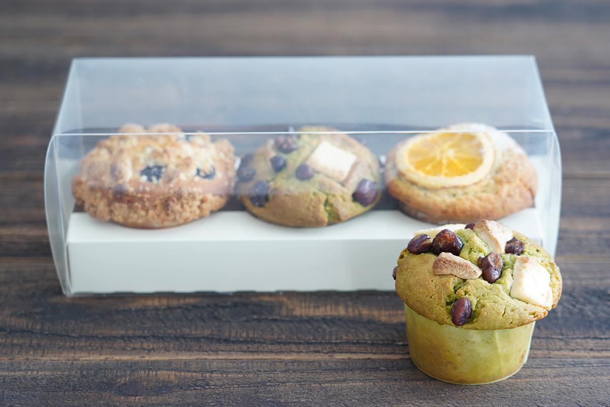 きのこ型マフィン