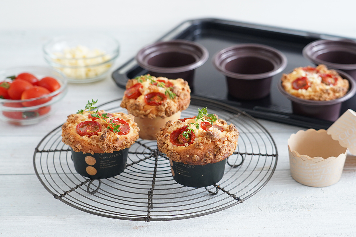トマトチーズマフィン