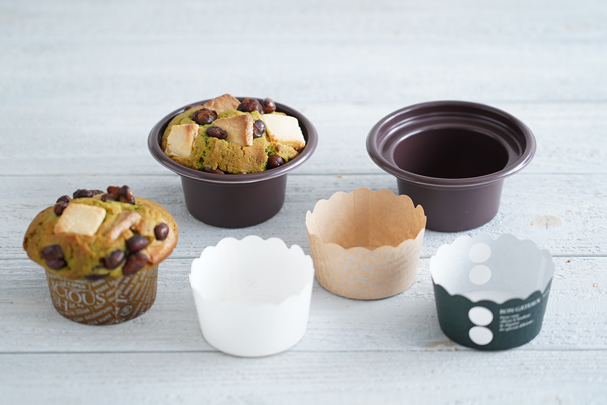 きのこ型マフィンとクラウン85