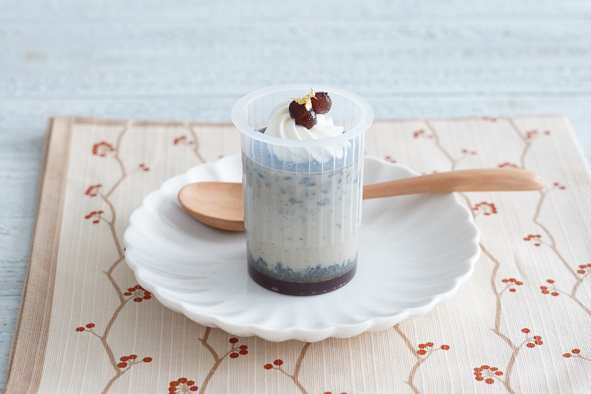 コッホの黒ごまプリン