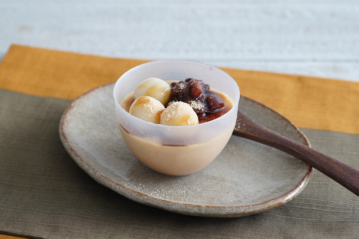 サリューのきなこプリン