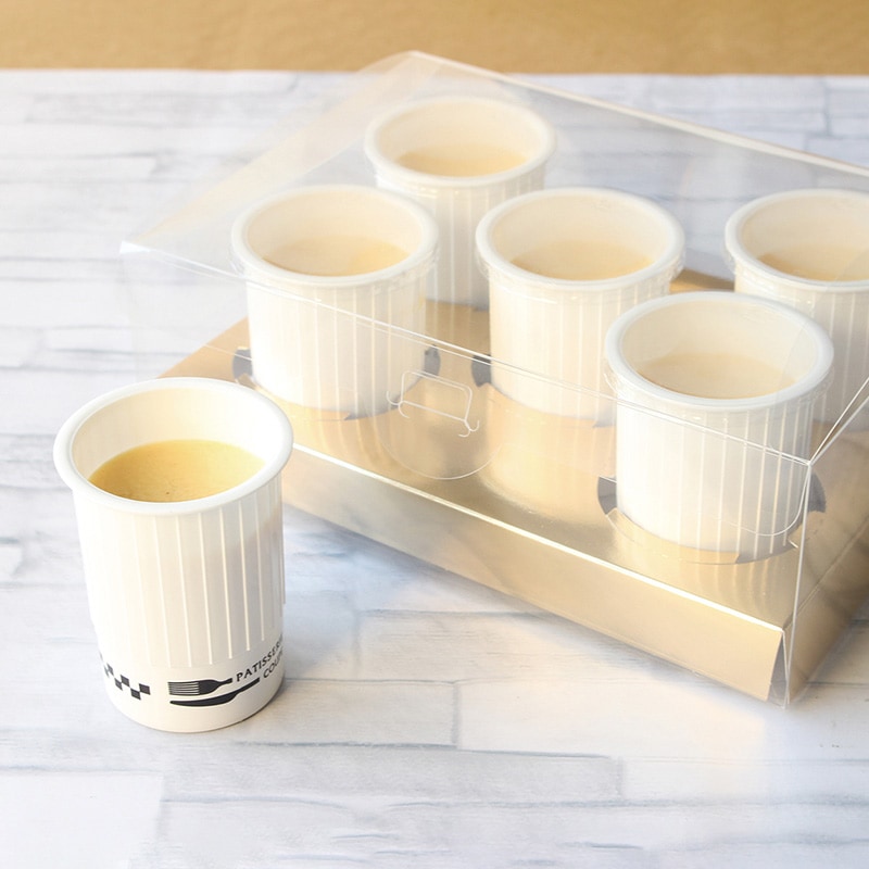 クリアケース デザートボックス5個用金台紙付