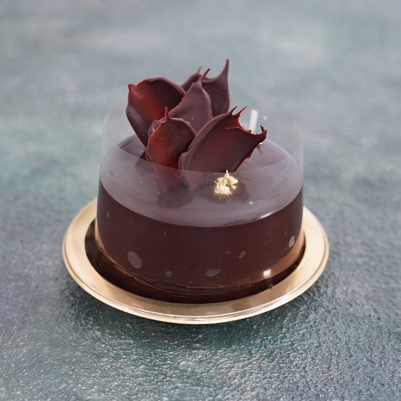 チョコケーキ背の低いタイプ