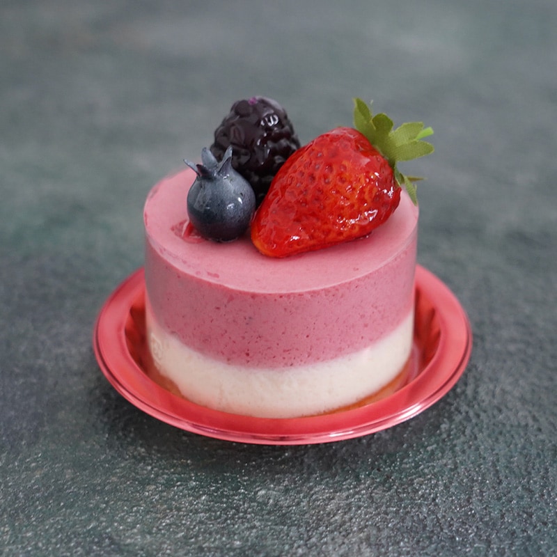 フルーツケーキ背の低いタイプ