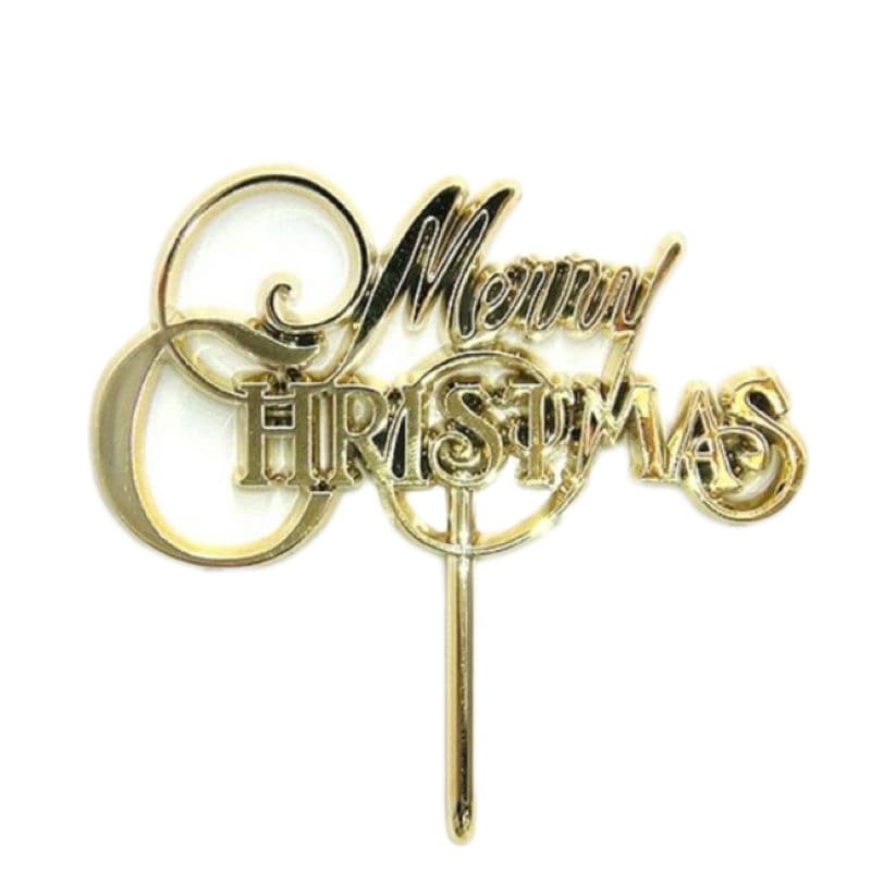 ケーキピック　金のＭＣカード 中　MH 1227