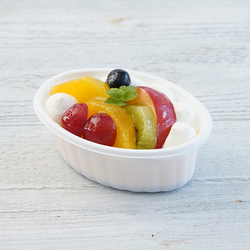 180オーバルのプリンアラモード