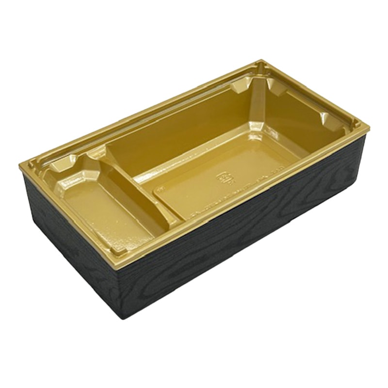 高級弁当容器 ワン折重70x37(48) 43金底 (50枚入) | 弁当・惣菜 | 伊藤