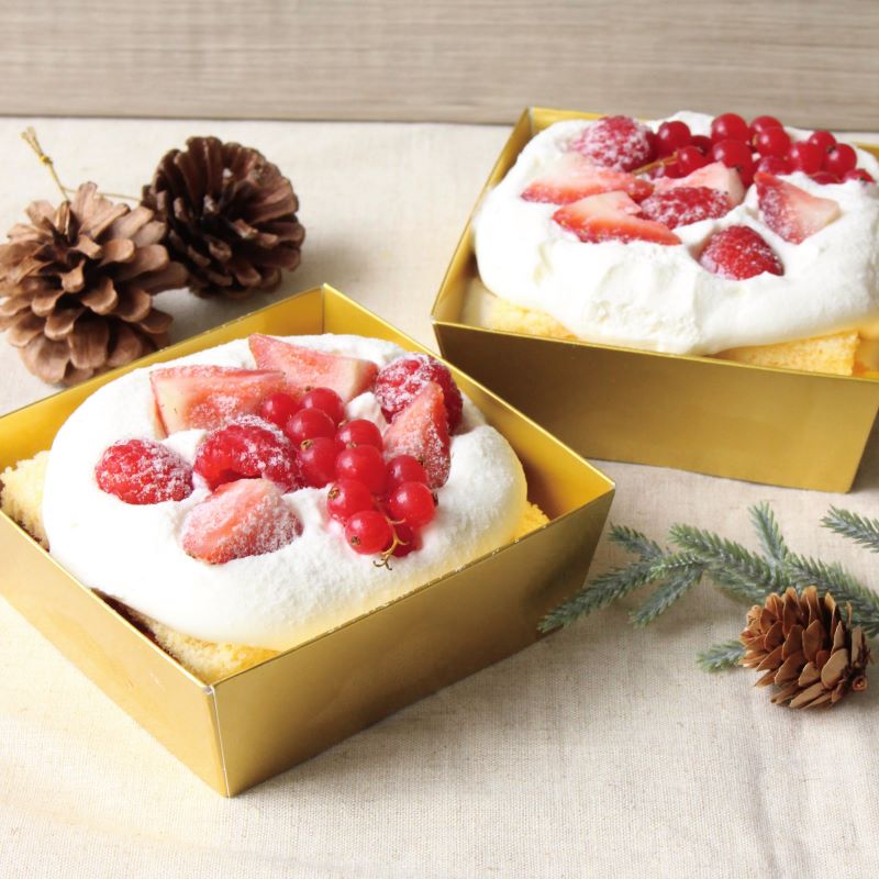 カラートレースコップケーキ