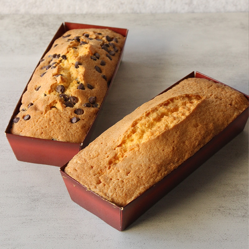 カラートレーパウンドケーキ