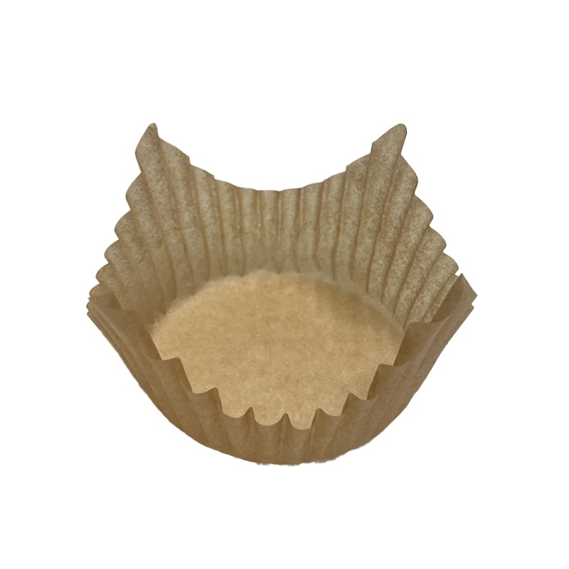 ケーキ敷き紙 両面未晒シリコン65φスクエア