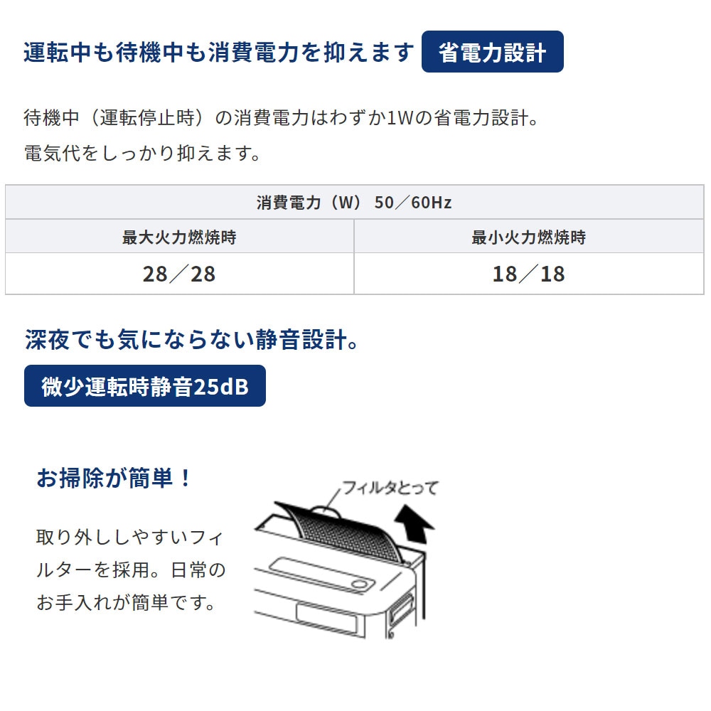 コロナ FF式石油暖房機 輻射型 スペースネオ ミニ ホワイト40