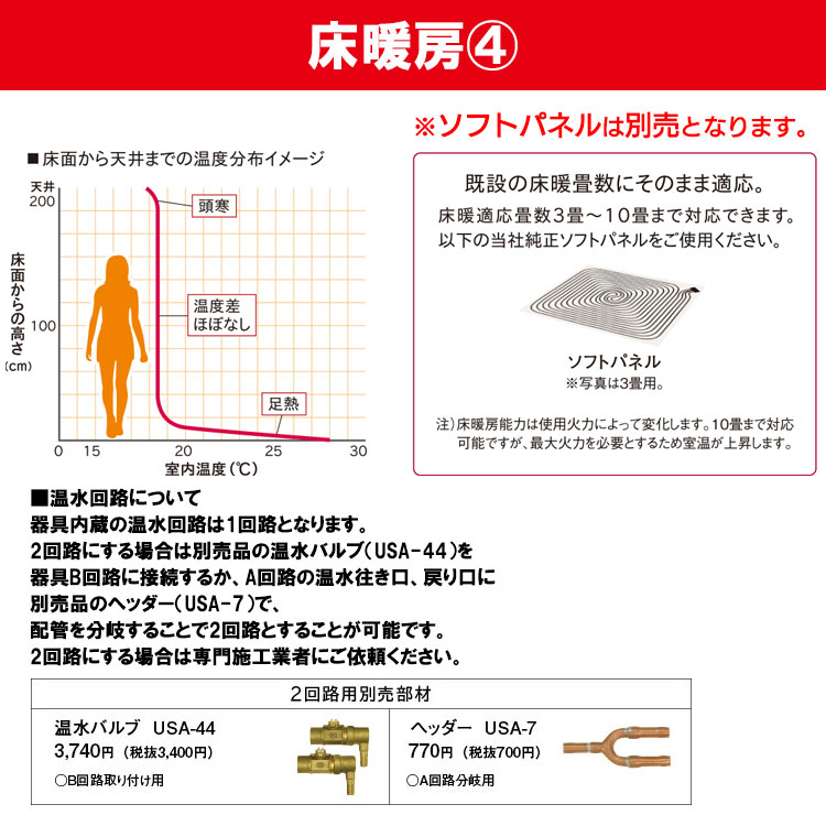 煙突式ストーブ 床暖 コロナ 煙突式 ポット式 石油ストーブ PRシリーズ 煙突式輻射 床暖内臓 輻射 灯油 ストーブ 暖房機 寒冷地用 タンク別置き  大型 主に20畳用 UH-7723PR | 石油ストーブ | I-TOP 本店