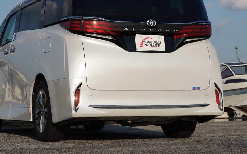 直接手渡し限定 40系 アルファード 純正リアバンパー パールホワイト