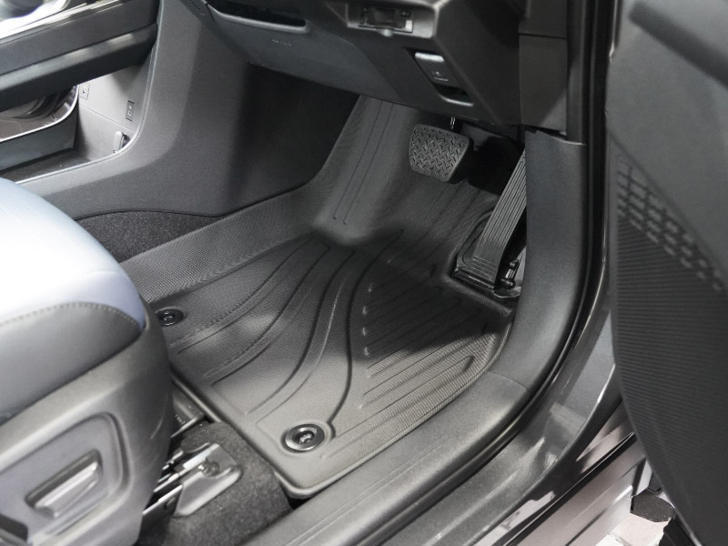 新型bZ4X 10系 フロアマット 3P ラバータイプ ブラック トヨタ bZ4Xツーリング スバル ソルテラ トレイルシーカー 共通