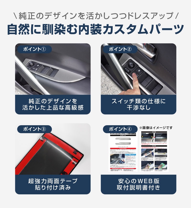 v*i様 トヨタ カローラクロス 内装パーツセット トヨタ カローラクロス 内装パネルフルセット 全3色 | カスタム