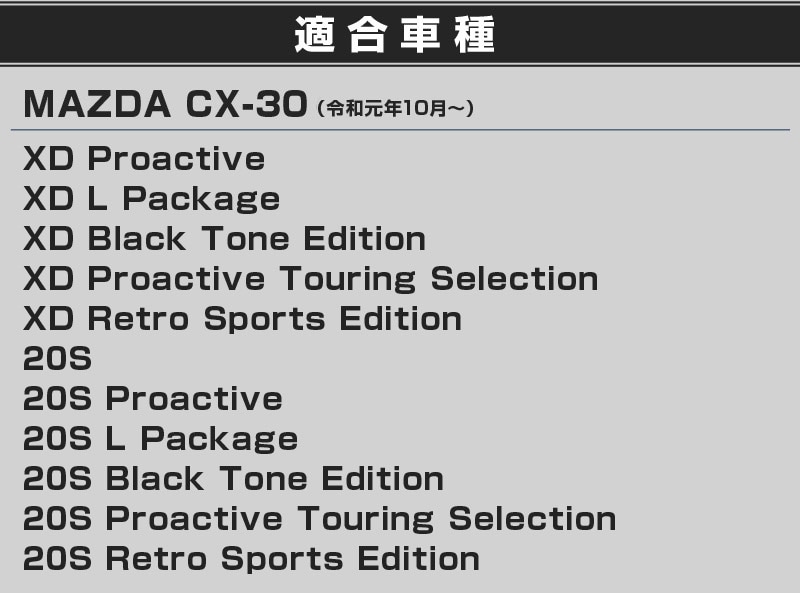 CX-30���ޥե顼���å�������С����顼