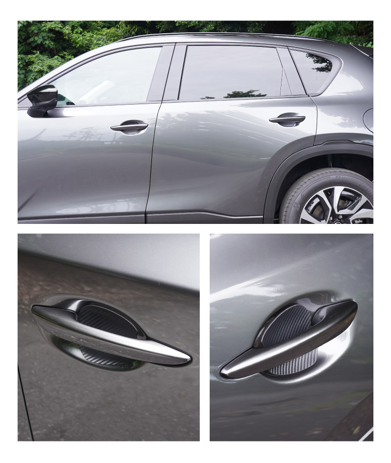 新型CX-5 KM系 マグネット装着タイプ ドアハンドルプロテクター