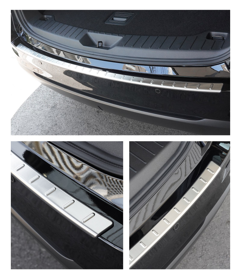新型CX-5 KM系 リアバンパーステップガード 1P 車体保護ゴム付き
