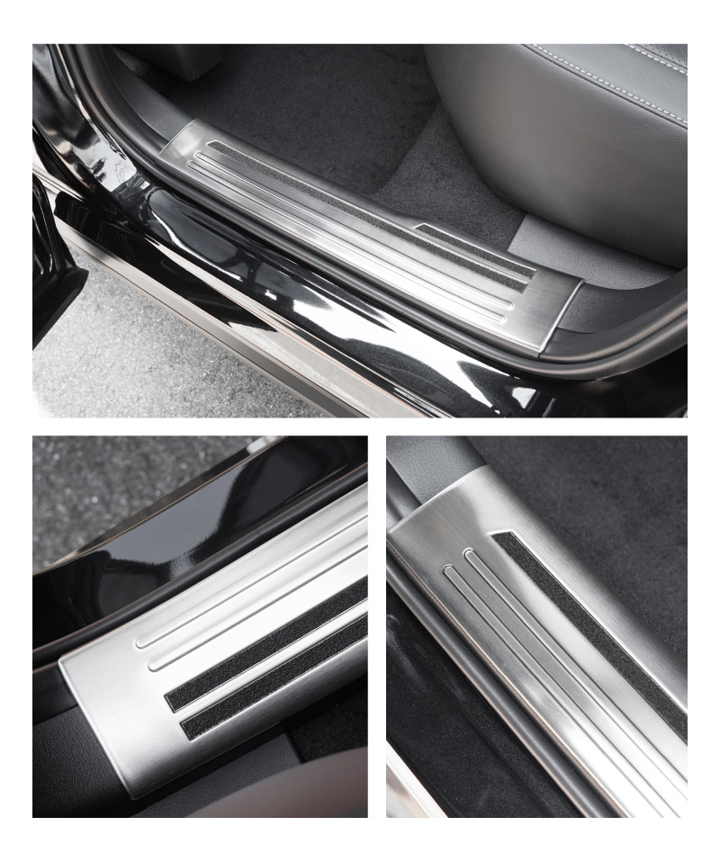 新型CX-5 KM系 スカッフプレート サイドステップ内側