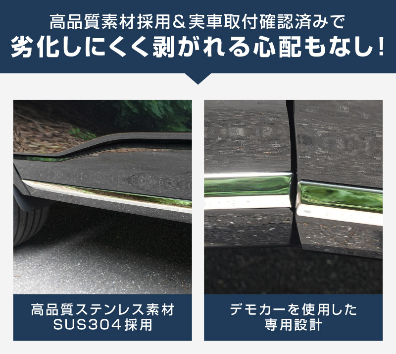 販売準備中】新型CX-5 KM系 サイドガーニッシュ 4P 鏡面仕上げ 2026年