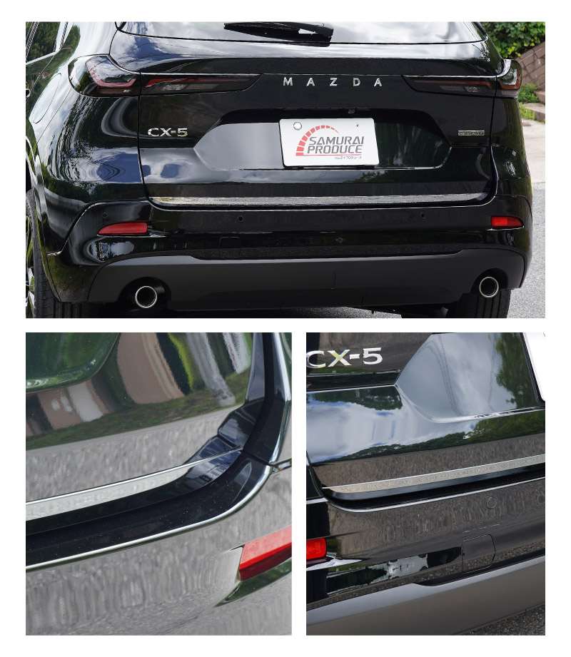 新型CX-5 KM系 リアゲートガーニッシュ