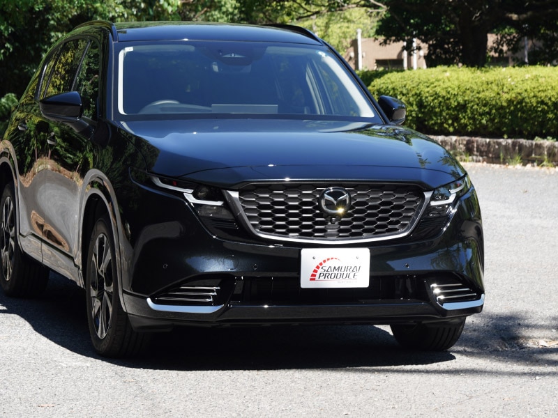 新型CX-5 KM系 フロントロアモールガーニッシュ ＆ フロント左右リップガーニッシュ