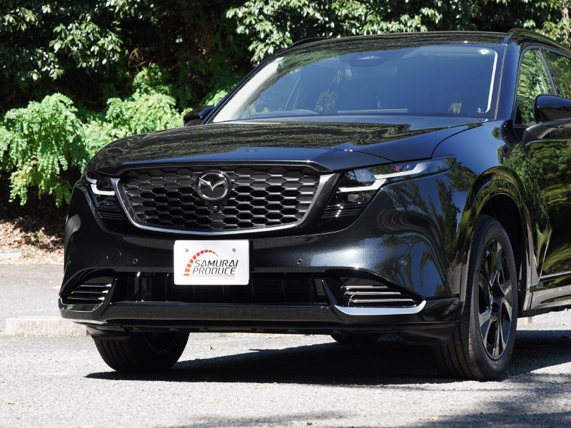 新型CX-5 KM系 フロントロアモールガーニッシュ ＆ フロント左右リップガーニッシュ
