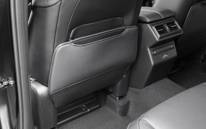 新型CX-5 KM系 フロントシートバックキックマット