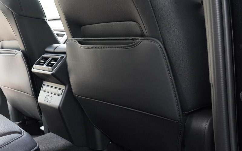 新型CX-5 KM系 フロントシートバックキックマット