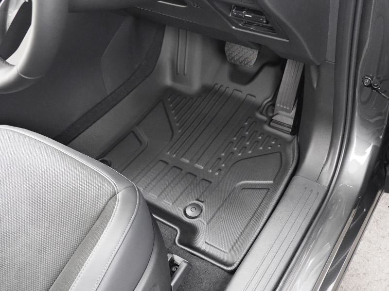 新型CX-5 KM系 フロアマット 3P ラバータイプ ブラック CX5 2026年 フルモデルチェンジ 専用