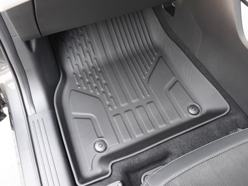 新型CX-5 KM系 フロアマット 3P ラバータイプ ブラック CX5 2026年 フルモデルチェンジ 専用