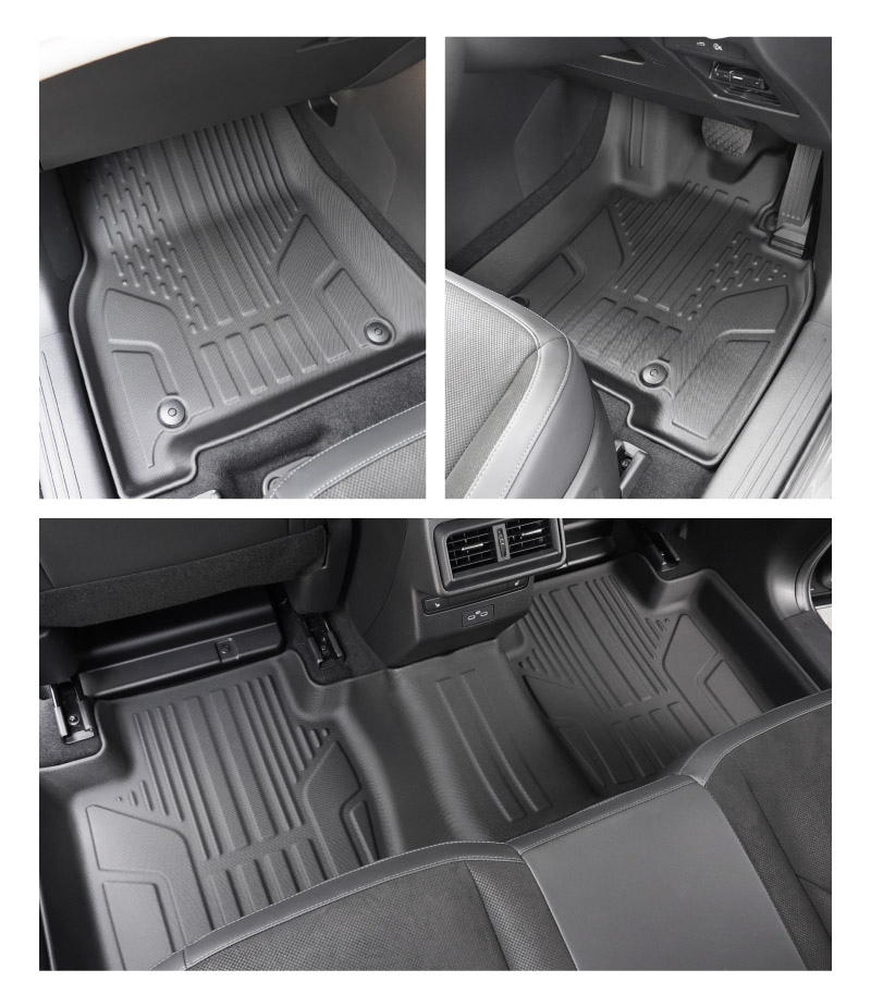 新型CX-5 KM系 フロアマット 3P ラバータイプ ブラック CX5 2026年 フルモデルチェンジ 専用