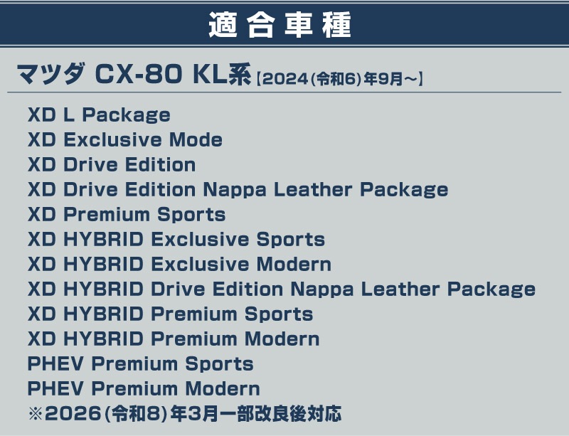 CX-80 KL系 スカッフプレート サイドステップ内側 フロント・リアセット 4P 滑り止め付き シルバーヘアライン 2026年MC後 新型 CX80 専用 内装 カスタム パーツ ドレスアップ アクセサリー オプション 内装 社外 保護 傷防止 キズ隠し サムライプロデュース