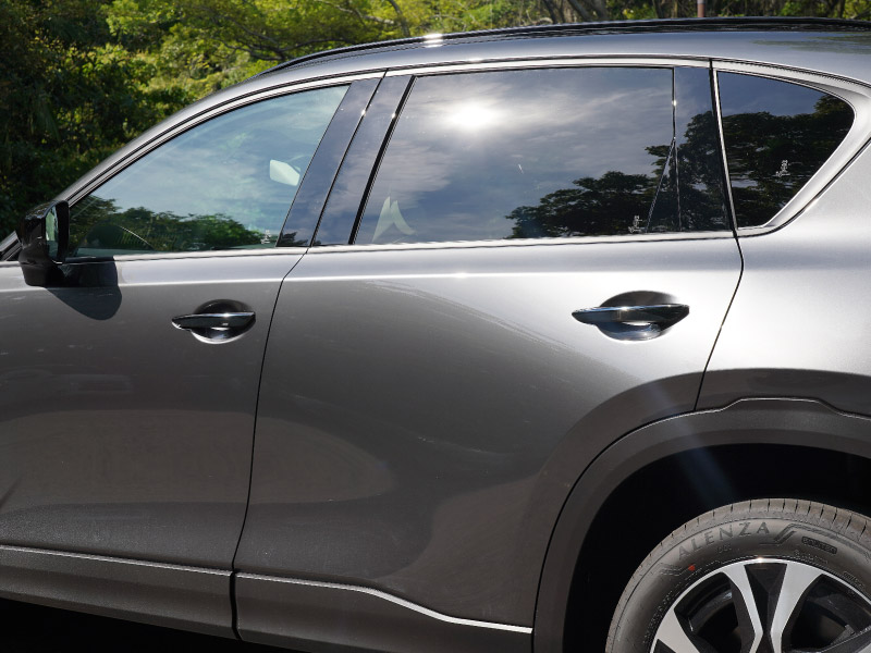 CX-80 KL系 CX-60 KH系 CX-30 DM系 MAZDA3 BP系 共通 アウタードアハンドルカバー 4P ブラック鏡面仕上げ