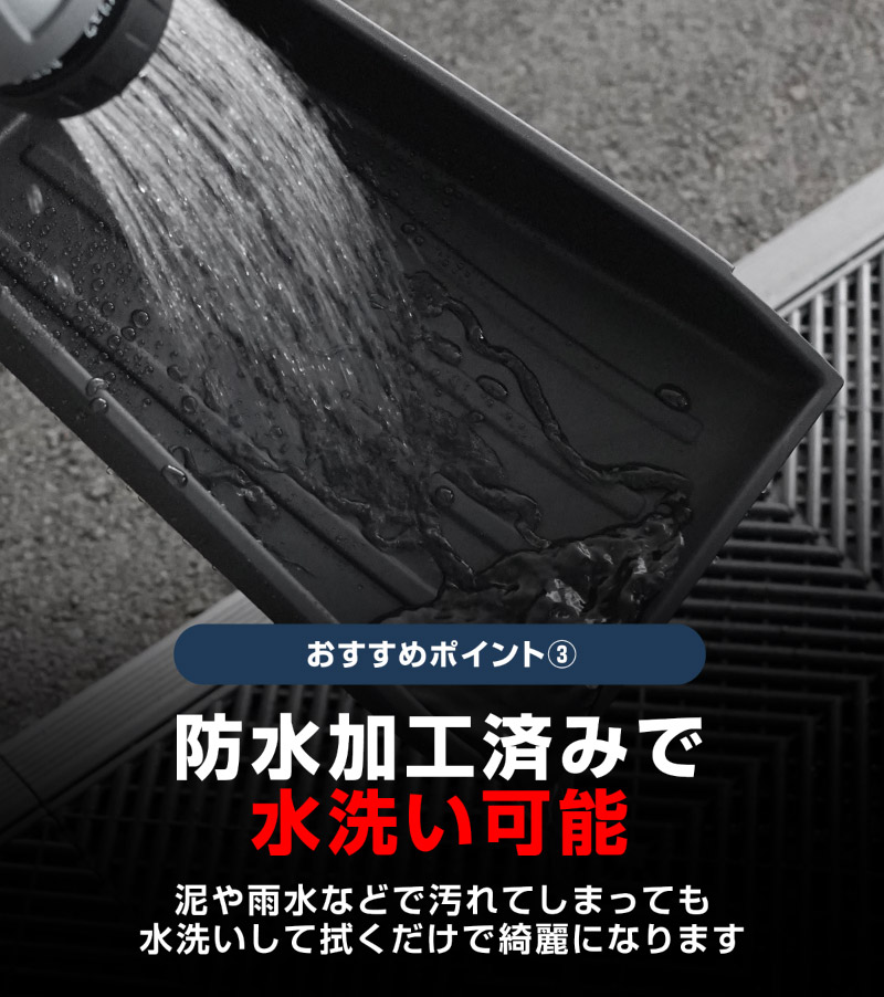新型キックス P16型 センターロアボックストレイマット