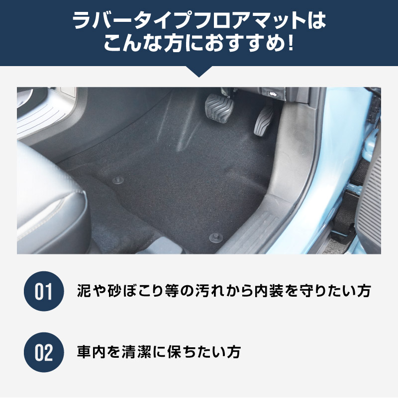 新型キックス P16型 フロアマット