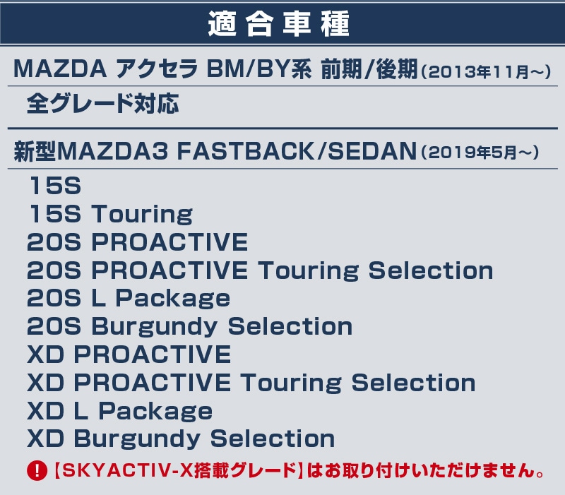 MAZDA3 �����Х� �ޥե顼���å��� �����󥫥顼 ����å��奫�å�