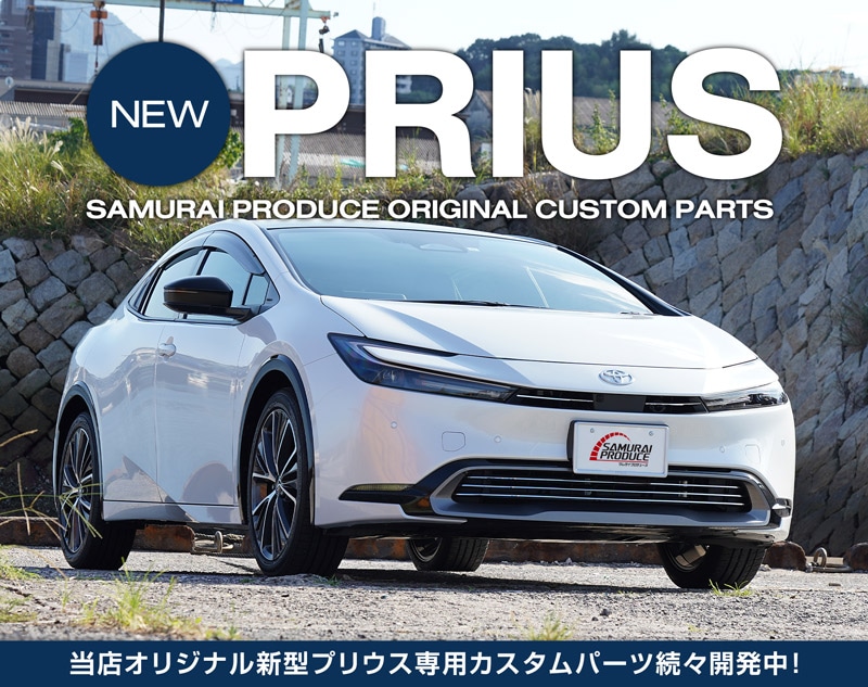 新型プリウス 60系 ウィンドウトリムガーニッシュ 左右セット 6P 鏡面仕上げ｜トヨタ TOYOTA PRIUS 60 MXWH60 ZVW60  専用 外装 サイド カスタム パーツ