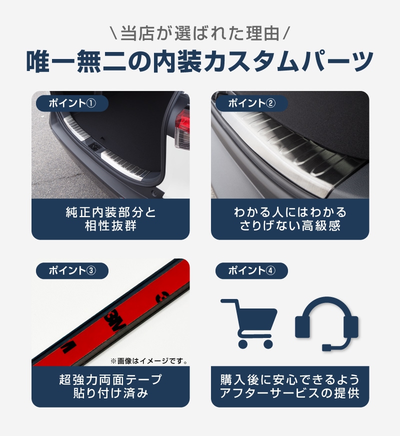 RAV4 ラブ4 カスタム ラゲッジスカッフプレート