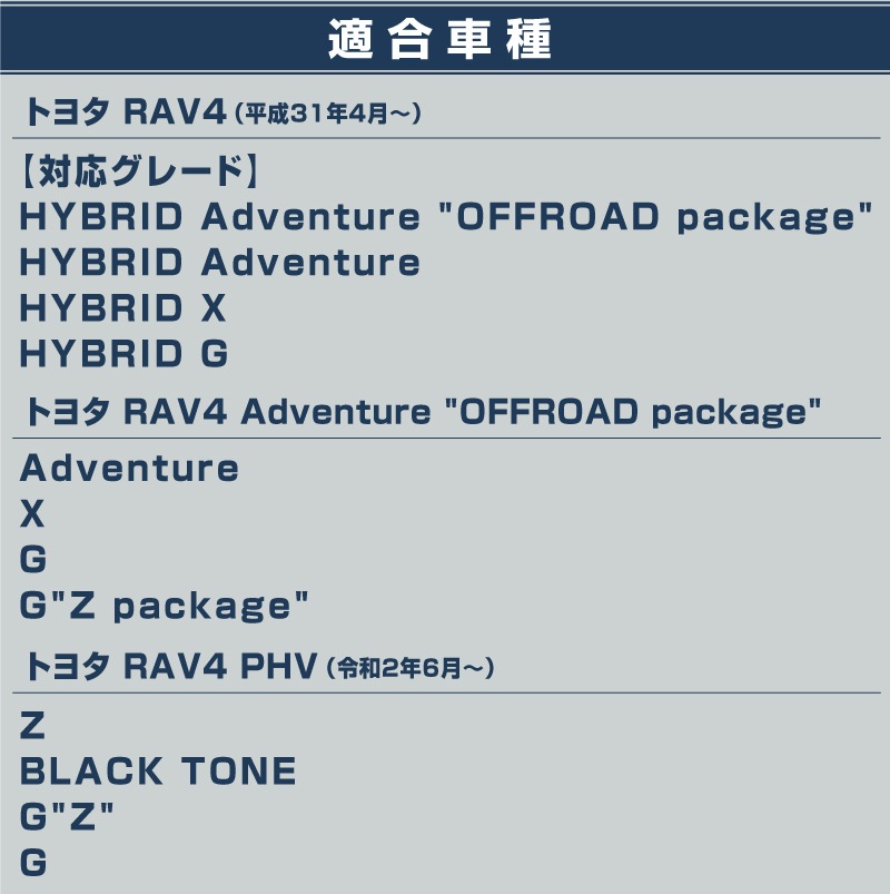 RAV4 50系 RAV4 PHV サイドミラーガーニッシュ 鏡面仕上げ 4P